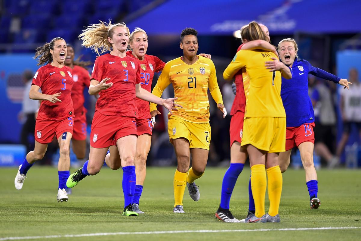 女足世界杯英格兰vs美国